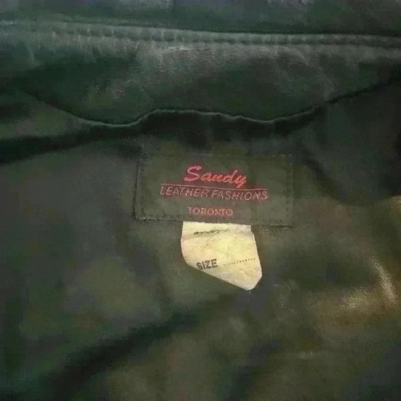 Vintage Women Leather Motorcycle Jacket - Picture 4 of 4